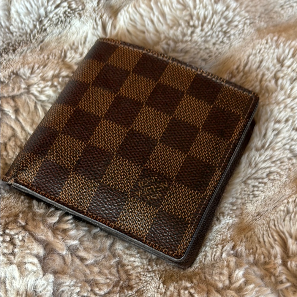 Louis Vuitton Checkered Brown Wallet
